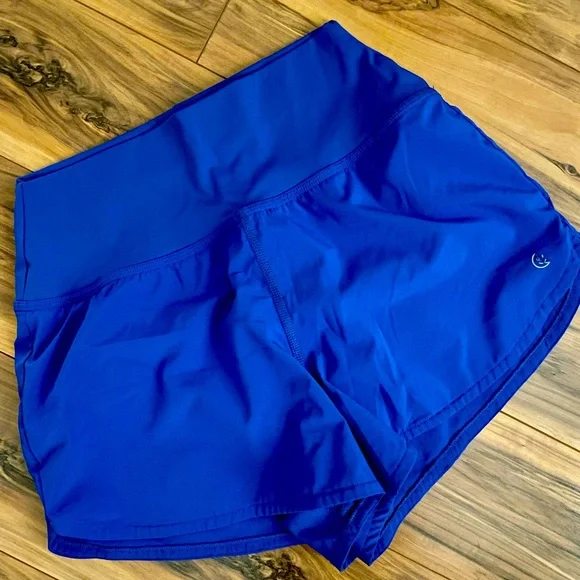 Gilly Hicks Blue Athletic Shorts Moisture-Wicking Performance size S - Picture 1 of 3